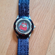 Disney/Pixar Cars Kinder Quarz Armbanduhr Textil blau 20mm 7-CT1006084