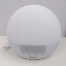 Philips HF3510 Wake Up Light Sunrise Alarm Clock Lamp White No Power Adapter