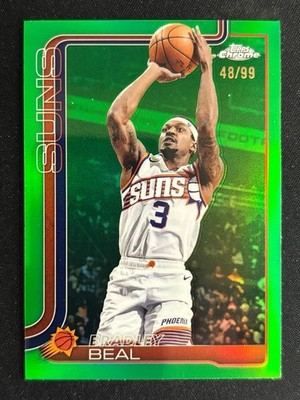 2025-26 Topps Chrome - Bradley Beal #194 Green Refractor /99