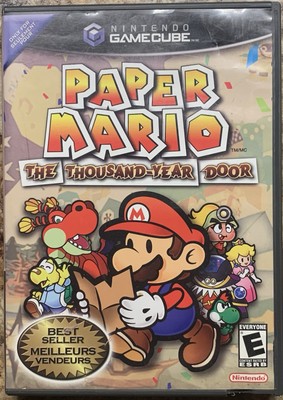 Paper Mario: The Thousand-Year Door (Nintendo, 2004) Disc Scratched Not Reading!