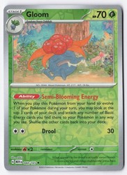 Gloom 044/165 Reverse Holo - Scarlet & Violet 151