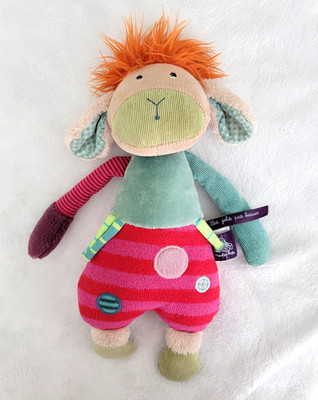 Moulin Roty Les Jolis Pas Beaux Plush Baby Toy Sheep Stuffy/Lovey Stuffed Toy