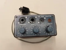 Superior #850 Tube tester expansion adapter for compactrons, novars, etc. TV-7D.