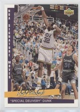 1993-94 Upper Deck NBA Signature Moves Karl Malone #249 HOF 0d47