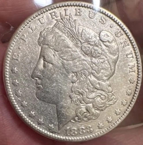 1883 Morgan Silver Dollar New Orleans $1 Circulated Coin 0.9 Fineness