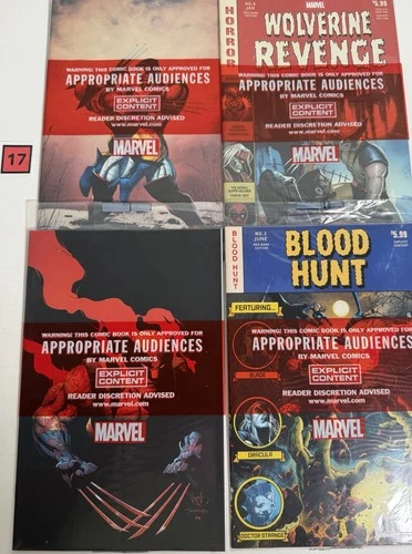 Wolverine Revenge #1 1:100 Capullo Blood Hunt 3 1:25 Sealed Lot 4 Red Band