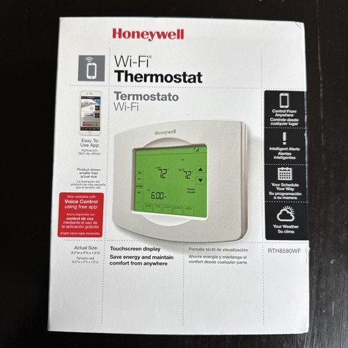 Honeywell Wi-Fi 7-Day Programmable Touchscreen Thermostat (RTH8580WF)