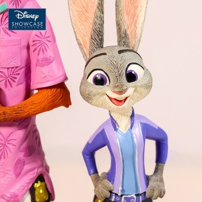 Authentic Disney Zootopia Nick Wilde Judy Hopps Figurine Shanghai