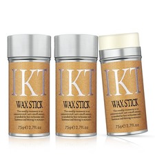 3PC Hair Wax Stick, Slick Stick for Hair Non-greasy Styling Hair Pomade Stick