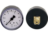 Manometer 0-25 Bar 50 Mm FüR G1/4 Dn 8 1/4' Axial