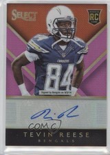 2014 Panini Select Rookie Fuchsia Prizm 125/199 Tevin Reese #RA-TV Auto 4l6