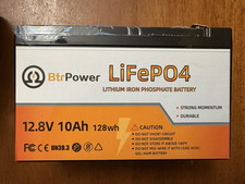 12V 10Ah LiFePO4 Lithium Battery 3000 Cycles