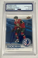 2014 Hockey Card Day Charlie Coyle Auto Autograph Signed Rookie Card PSA Rc