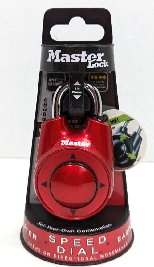 Master lock speed dial deals