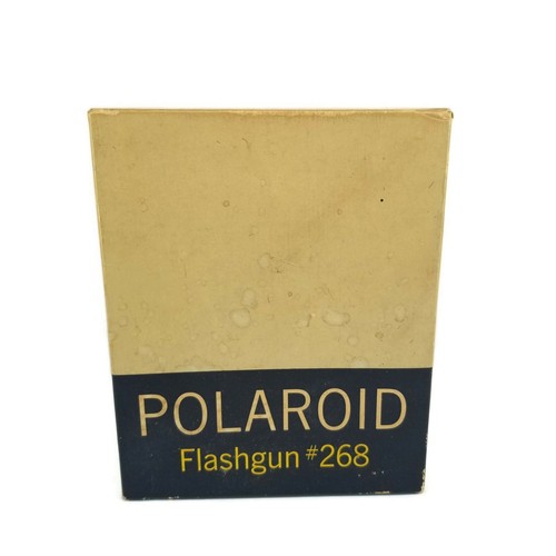 Vintage Polaroid Camera Flashgun #268 With Original Box USA Photography Supplies - Picture 3 of 7