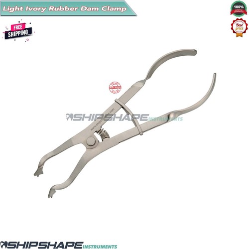 Dental Ivory Rubber Dam Clamp Light Forceps, Restorative Plier, Endodontic Tools - Picture 5 of 5