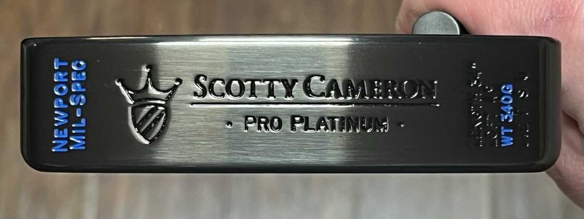 Scotty Cameron Platinum Newport Mil-Spec Putter - 340g - Excellent