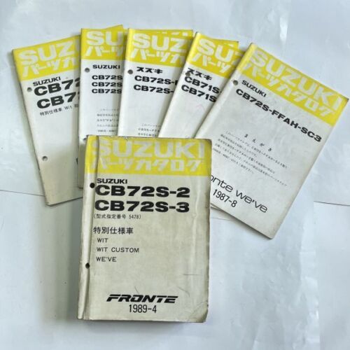 Suzuki Year Unknown Piece Set Parts Catalog Fronte 969 - 第 1/4 張圖片