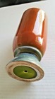 MID CENTURY MODERN VASE Ceramic Beautiful Lava Glaze 8.5"  — photo 4