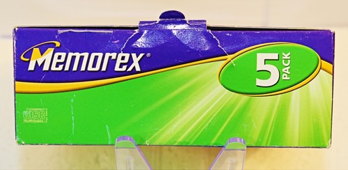 Memorex Cd Rw X5 Discs 8x-12x 700mb 80mins New And Sealed FREE P&P - Picture 4 of 4
