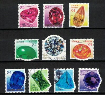 コレクション Japanese Stamp JAPAN 2023 COLORFUL FLOWERS SERIES 1 84 YEN COMP. SET OF 5