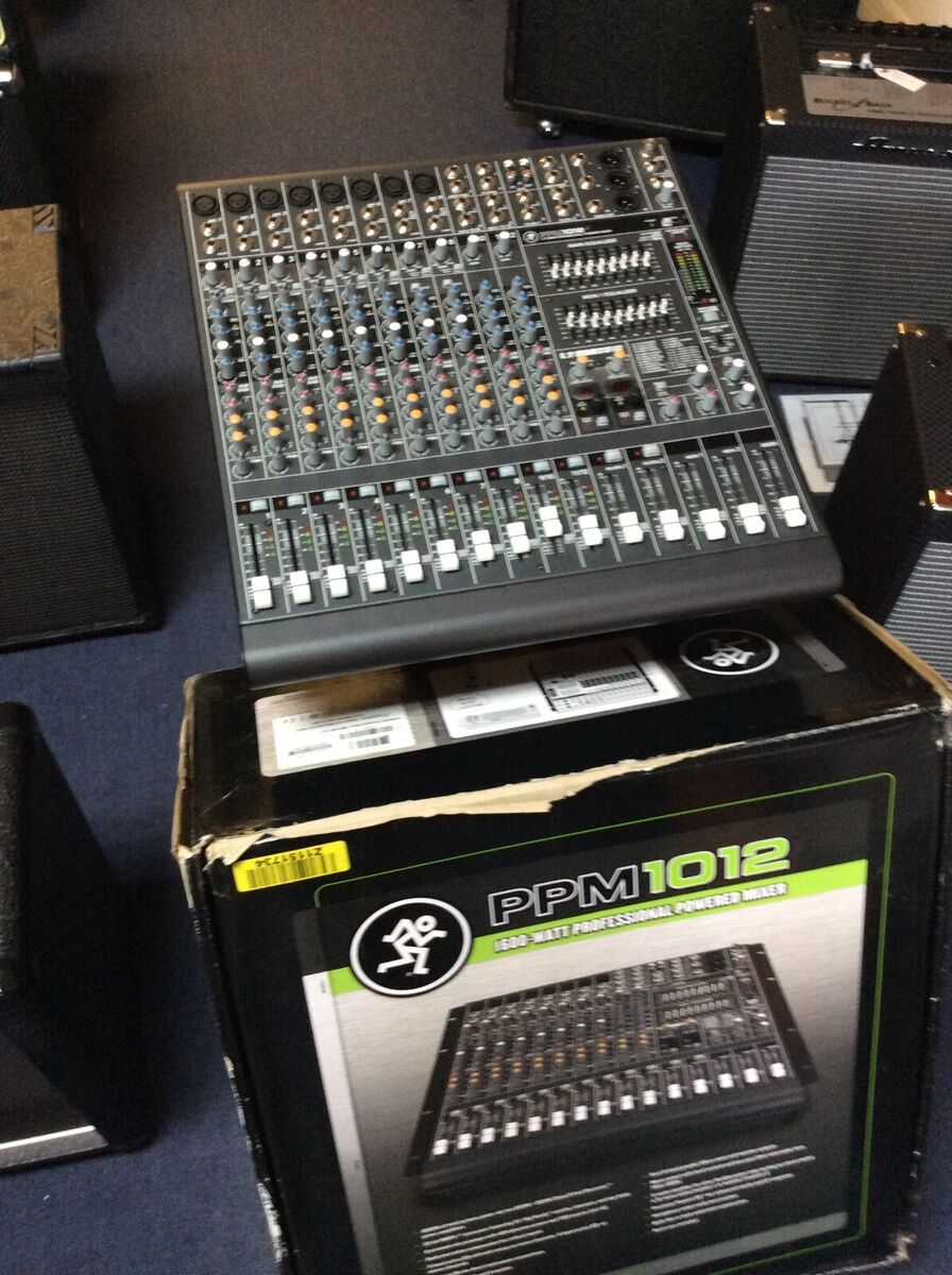 Mackie PPM 1012 powered mixer | eBay Mackie PPM 1012 powered mixer | eBay