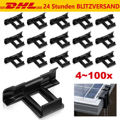 30/35/40mm 4-100PCS Solarpanel Entwässerung Clip Wasserablauf Reinigung Clips