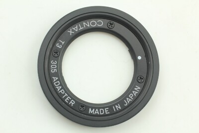 CONTAX T3 コンパクトフィルムカメラ+アダプター+Pフィルター CONTAX T3にフィルターを付けてみました(その1）