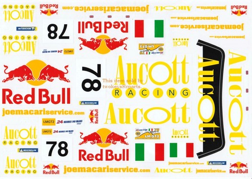 1:10 RC Clear Lexan Body Shell - Ferrari 430 with RB decals &extras suit Tamiya - Picture 11 of 11