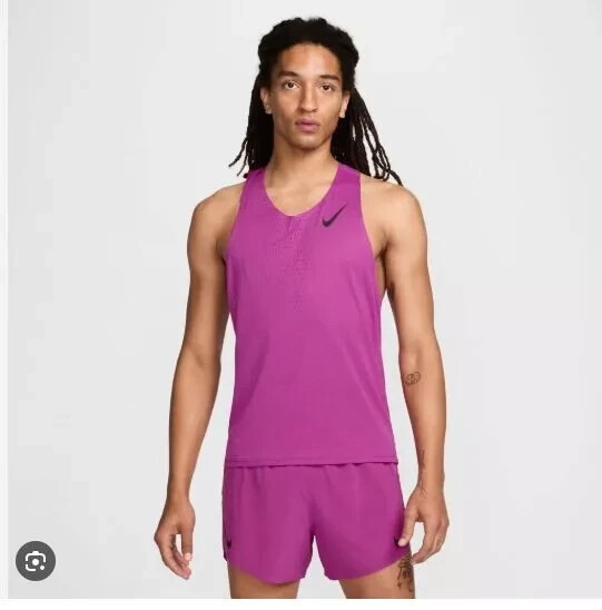 Nike Aeroswift Dri-Fit ADV Running Singlet Hot Fuchsia FN4231-518