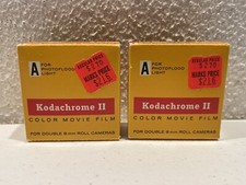 Kodachrome II Move Film Lot - For Double 8mm Cameras - Type A 1971