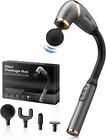 Massage Gun Pro - Extended Handle, 4 Heads, 3 Modes, USB-C Fast Charge