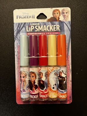 Disney Frozen 2 Liquid Lip Smacker Lip Gloss Set 5 Count    NEW!!