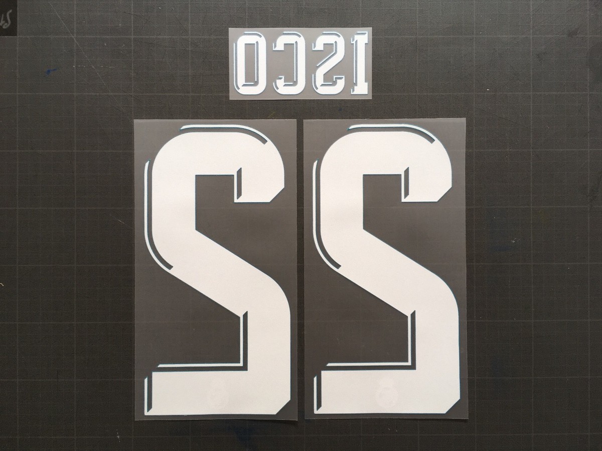 Real Madrid La Liga League away 24-25 season player nameset and Number
