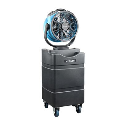 XPOWER FM-88WK Water Pump &Tank Cooler Air Circulator Water Mist Shaft Spray Fan