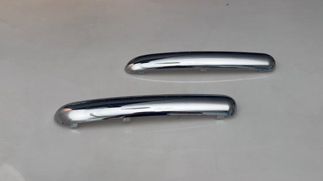 For Mini Cooper Front Bumper Chrome Trim R50 R52 2001-2006 PLASTIC