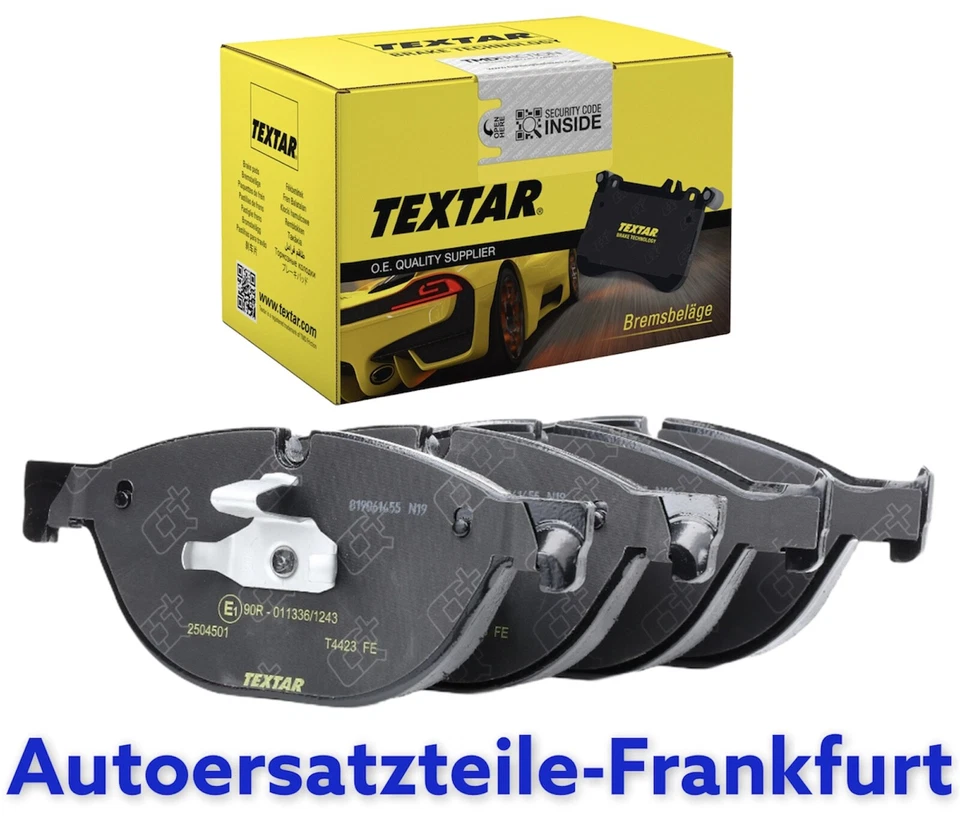 TEXTAR Bremsbeläge BMW 5 5er F10 F11 F07 + 6 6er F12 F13 F06 + 7er F01-04 VORNE - Bild 3 von 4