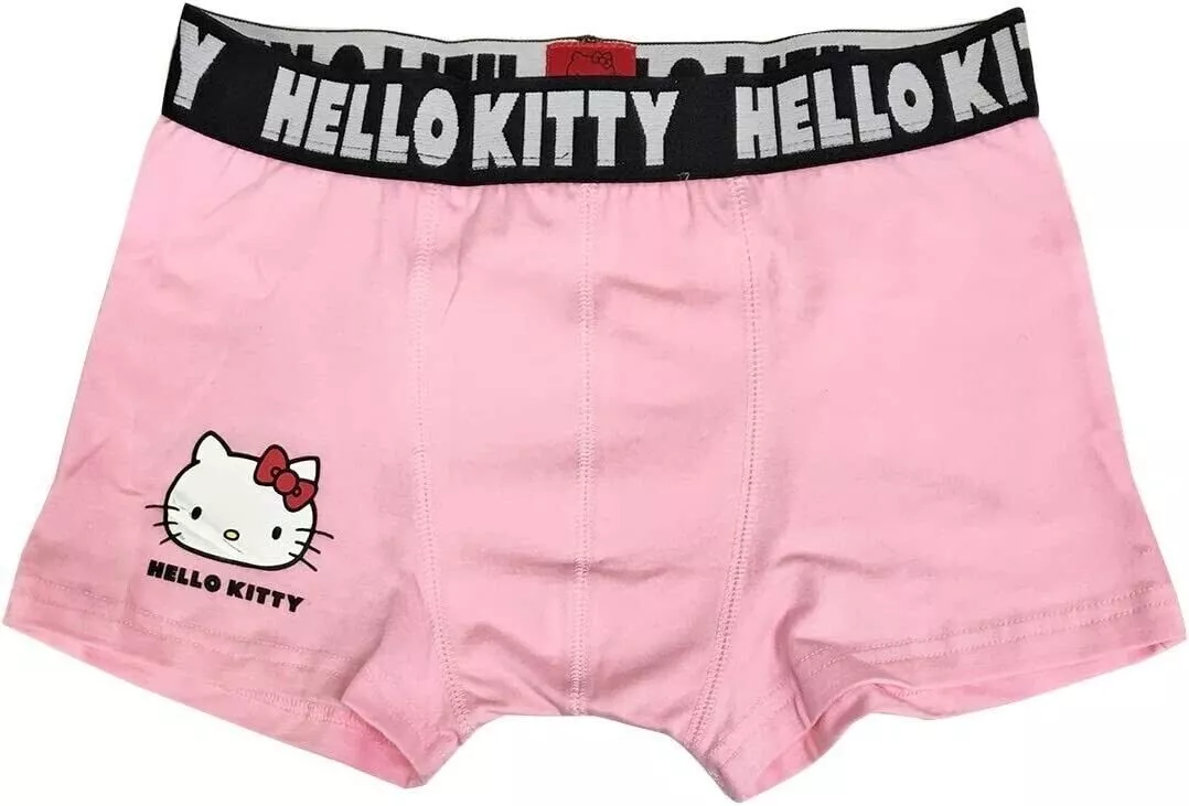 Small Planet Hello Kitty Boxer Briefs face Tightly M Size HKAP482