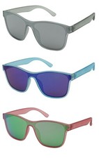 Lifestyle Square Unisex Adult Sunglasses Mirror Coating