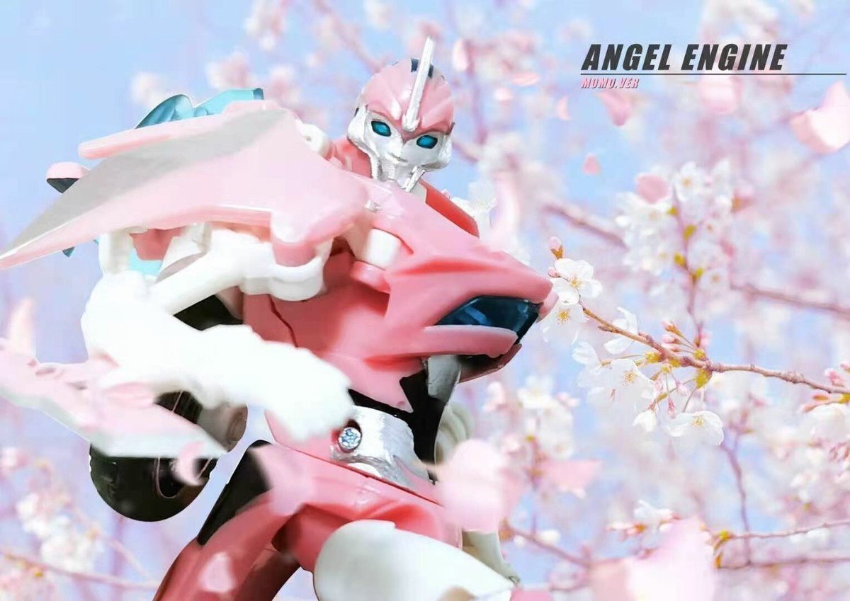 APC Toys Transformers Prime Angel Engine Arcee Pink