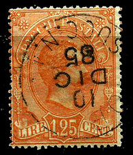 Italien Paketmarke Nr. 5, gestempelt