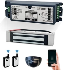 2.4GHz WiFi Access Control Electic Magnetic Door Lock System with Motion Sensor