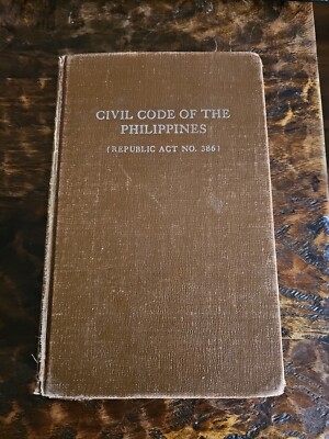 Civil Code Of The Philippines Republic Act No. 386 1949