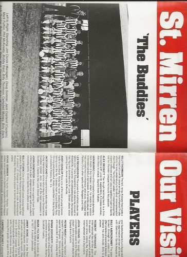 Sheffield United v St Mirren Anglo Scottish Cup Semi Final 1st Leg 30/10/79 - Picture 4 of 9