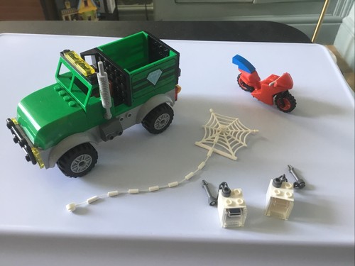 LEGO 76147 SPIDER-MAN VULTURE'S TRUCKER ROBBERY MARVEL Ersatzteile unvollständig