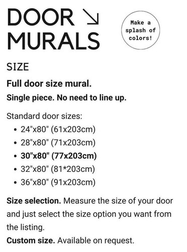 Art Deco Bronze Door Mural, Glossy Laminated Sticker Decal. Single Piece - Picture 12 of 14