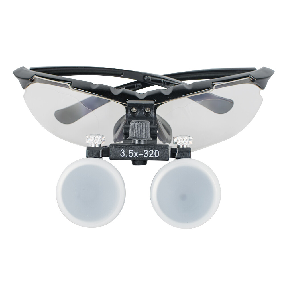 USA Dentist Dental Surgical Medical Binocular Loupes Head Strap 3.5X 320mm FDA eBay
