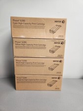 Xerox Phaser 6280 High Capacity Toner Cartridge Set Yellow Magenta Cyan Black
