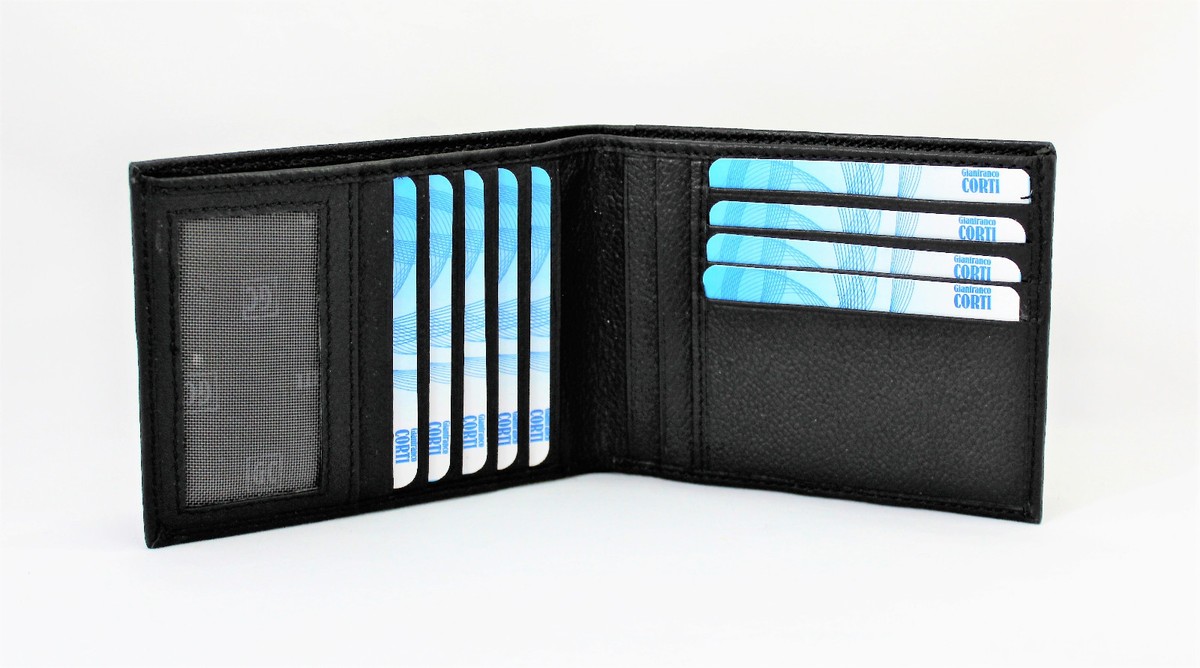 Gianfranco Corti Portafoglio Due Zip Portafogli Uomo Gianfranco