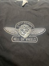 2XL Vintage 90  s Warner Bros Harley-Davidson Long Sleeve Shirt USA Taz Rare 1999